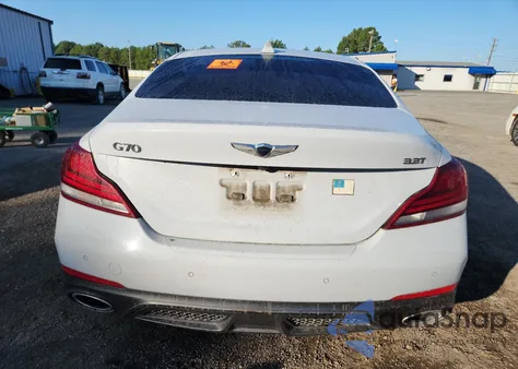 2019 Genesis G70 Prestige из США, поврежденный, VIN KMTG34LE0KU026759